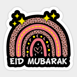 Eid Moubarak Kareem For All Musulmanes Happy Aid Sticker